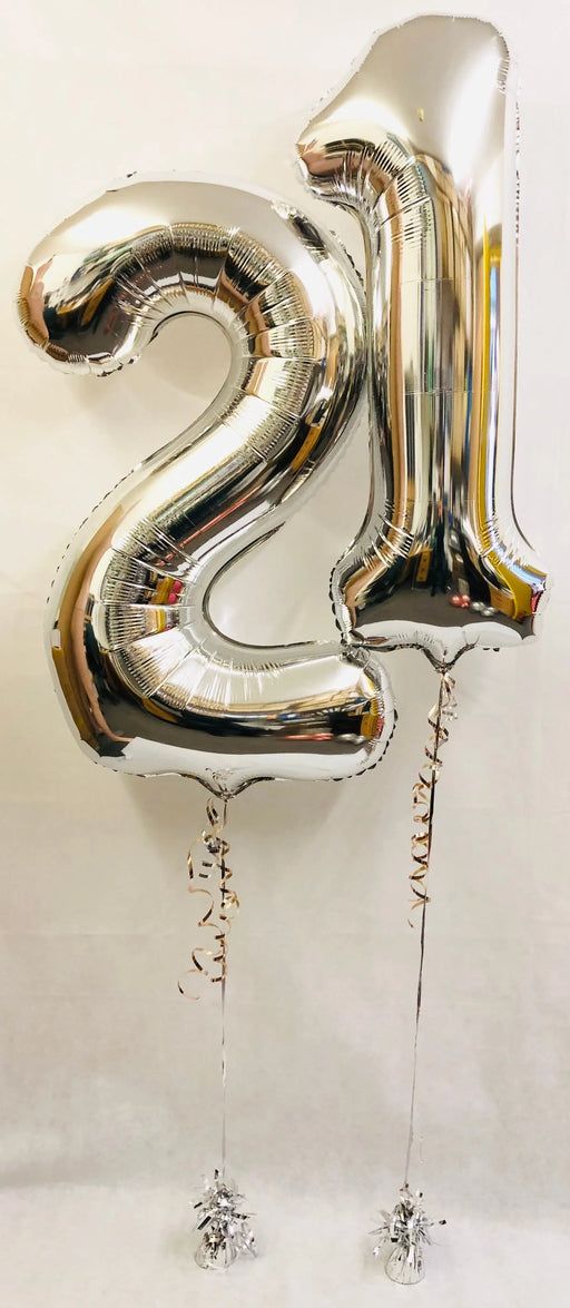 Giant Number Age Balloon Display The Ultimate Balloon And Party Shop Cheltenham & Gloucester Balloons & Fancy Dress 