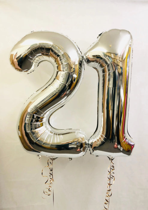 Giant Number Age Balloon Display The Ultimate Balloon And Party Shop Cheltenham & Gloucester Balloons & Fancy Dress 