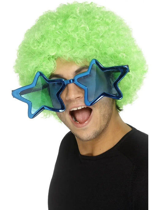 Giant Star Sunglasses (Blue) The Ultimate Balloon And Party Shop Cheltenham & Gloucester Balloons & Fancy Dress 