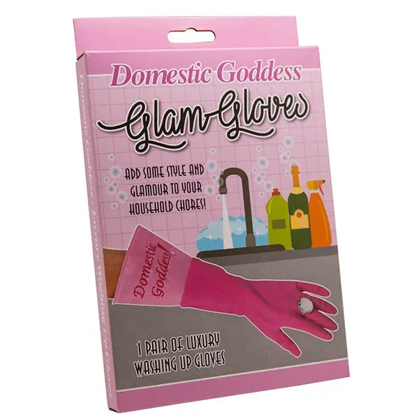 Glam Washing Up Gloves - Domestic Goddess The Ultimate Balloon And Party Shop Cheltenham & Gloucester Balloons & Fancy Dress 