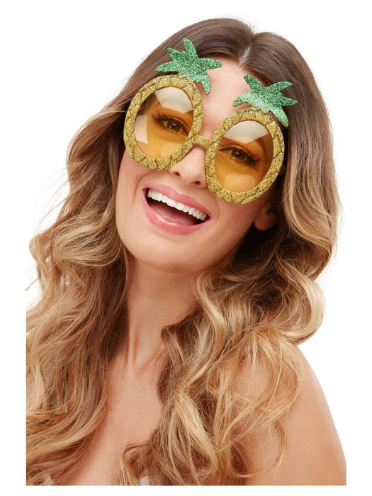 Glitter Pineapple Sunglasses The Ultimate Balloon And Party Shop Cheltenham & Gloucester Balloons & Fancy Dress 