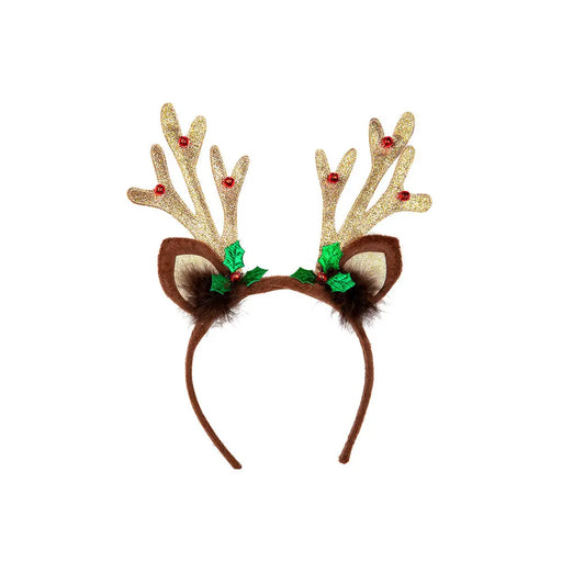 Glitter Reindeer Antlers The Ultimate Balloon And Party Shop Cheltenham & Gloucester Balloons & Fancy Dress 