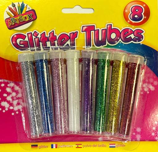 Glitter Tubes (8pk) The Ultimate Balloon And Party Shop Cheltenham & Gloucester Balloons & Fancy Dress 