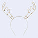 Gold Metal Reindeer Headband The Ultimate Balloon And Party Shop Cheltenham & Gloucester Balloons & Fancy Dress 