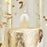 Gold Ombre Wax Number Candle - 0 - The Ultimate Balloon & Party Shop
