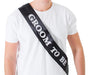 Groom To Be Sash The Ultimate Balloon And Party Shop Cheltenham & Gloucester Balloons & Fancy Dress 