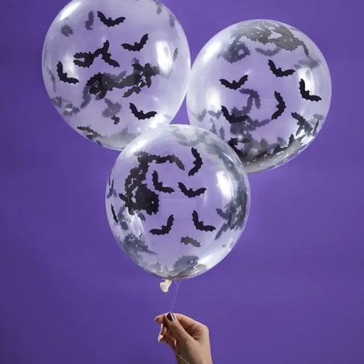 Halloween Confetti Bat Balloons The Ultimate Balloon And Party Shop Cheltenham & Gloucester Balloons & Fancy Dress 