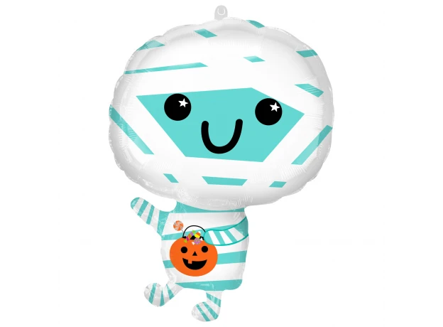 Halloween Foil Balloon - Cute Mummy The Ultimate Balloon And Party Shop Cheltenham & Gloucester Balloons & Fancy Dress 