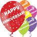 Happy Anniversary Balloons 6 Pack The Ultimate Balloon And Party Shop Cheltenham & Gloucester Balloons & Fancy Dress 