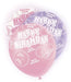 Happy Birthday Asst Colour Balloons 6 Pack The Ultimate Balloon And Party Shop Cheltenham & Gloucester Balloons & Fancy Dress 