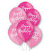 Happy Birthday Balloons (6pk) - Pinks The Ultimate Balloon And Party Shop Cheltenham & Gloucester Balloons & Fancy Dress 