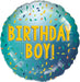 Happy Birthday Foil Balloon - Boy Blue The Ultimate Balloon And Party Shop Cheltenham & Gloucester Balloons & Fancy Dress 