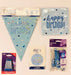Happy Birthday Party Pack - Blue The Ultimate Balloon And Party Shop Cheltenham & Gloucester Balloons & Fancy Dress 