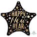 Happy New Year Foil Balloon - Bright Stars The Ultimate Balloon And Party Shop Cheltenham & Gloucester Balloons & Fancy Dress 