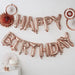 Happy birthday balloon banner rose gold The Ultimate Balloon And Party Shop Cheltenham & Gloucester Balloons & Fancy Dress 