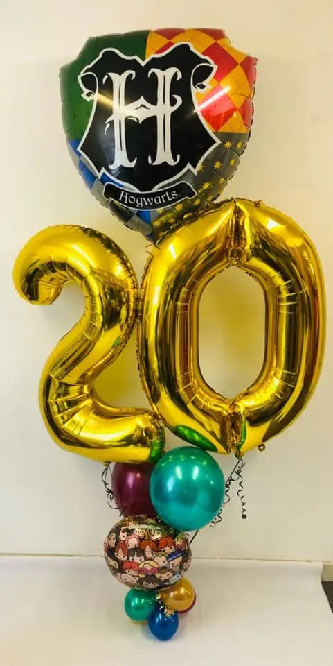 Harry Potter Balloon Display - double figures The Ultimate Balloon And Party Shop Cheltenham & Gloucester Balloons & Fancy Dress 