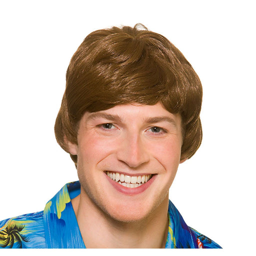 Hawaii Beach Boy Wig Brown The Ultimate Balloon And Party Shop Cheltenham & Gloucester Balloons & Fancy Dress 