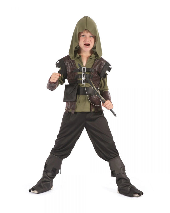Hunter Boy Child's Costume The Ultimate Balloon And Party Shop Cheltenham & Gloucester Balloons & Fancy Dress 