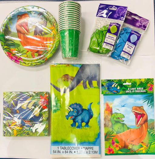 Dinosaur Theme Party Decor Pack - The Ultimate Balloon & Party Shop