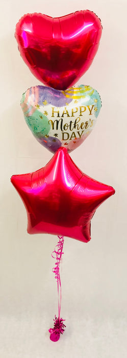 Mothers Day Balloon Display - Pink - The Ultimate Balloon & Party Shop
