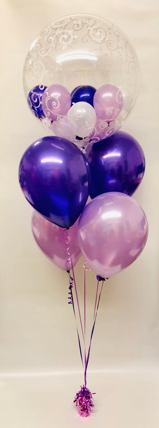 Balloons inside balloons - Personalised Bubble Balloon - The Ultimate Balloon & Party Shop