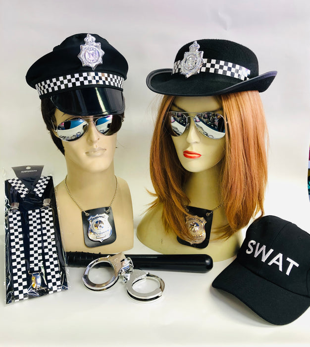 Male Police Instant Fancy Dress Set - The Ultimate Balloon & Party Shop