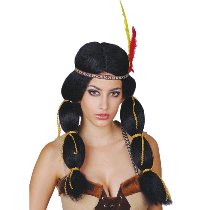 Indian Princess Wig The Ultimate Balloon And Party Shop Cheltenham & Gloucester Balloons & Fancy Dress 