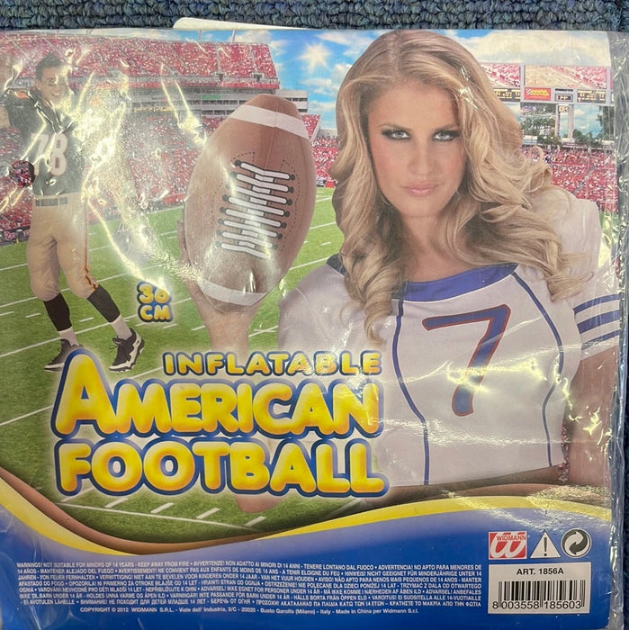 Inflatable American football The Ultimate Balloon And Party Shop Cheltenham & Gloucester Balloons & Fancy Dress 