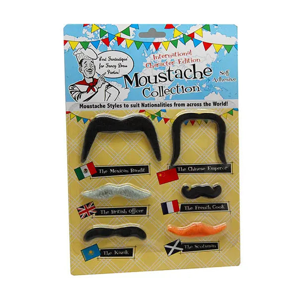 International Moustache Collection The Ultimate Balloon And Party Shop Cheltenham & Gloucester Balloons & Fancy Dress 