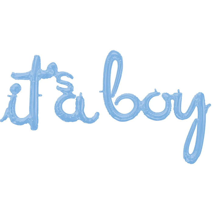 It’s A Boy Air Filled Balloon The Ultimate Balloon And Party Shop Cheltenham & Gloucester Balloons & Fancy Dress 