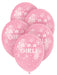 It's A Girl Pink Balloons 5 Pack The Ultimate Balloon And Party Shop Cheltenham & Gloucester Balloons & Fancy Dress 