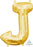 Letter J Foil Balloon - The Ultimate Balloon & Party Shop
