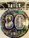 Jumbo 80th Birthday Badge The Ultimate Balloon And Party Shop Cheltenham & Gloucester Balloons & Fancy Dress 
