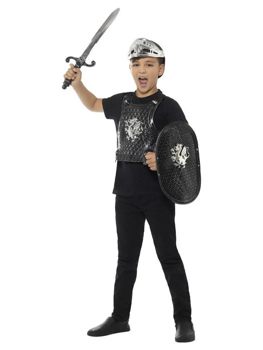 Knight Set Child's Costume One Size Small The Ultimate Balloon And Party Shop Cheltenham & Gloucester Balloons & Fancy Dress 