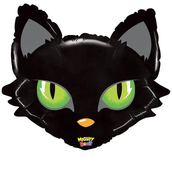 Large Animal Head Foil Balloon - Cat The Ultimate Balloon And Party Shop Cheltenham & Gloucester Balloons & Fancy Dress 