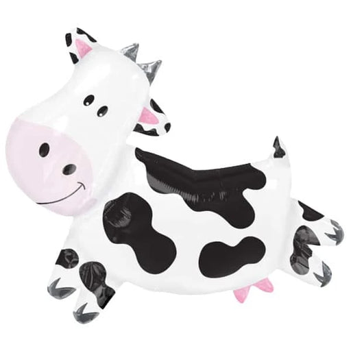 Large Animal Shape Foil Balloon - Cow The Ultimate Balloon And Party Shop Cheltenham & Gloucester Balloons & Fancy Dress 