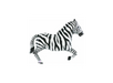 Large Animal Shape Foil Balloon - Zebra The Ultimate Balloon And Party Shop Cheltenham & Gloucester Balloons & Fancy Dress 