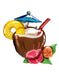 Large Foil Cocktail Shape Balloon - Coconut The Ultimate Balloon And Party Shop Cheltenham & Gloucester Balloons & Fancy Dress 