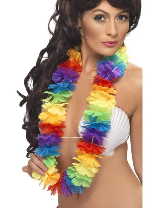 Large Rainbow Lei The Ultimate Balloon And Party Shop Cheltenham & Gloucester Balloons & Fancy Dress 