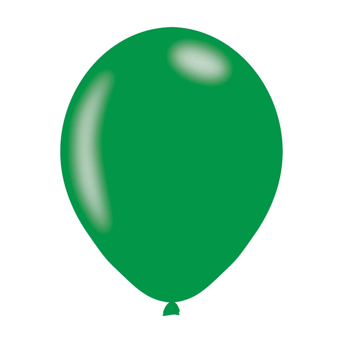 Latex Plain Balloons - Green (10pk) The Ultimate Balloon And Party Shop Cheltenham & Gloucester Balloons & Fancy Dress 
