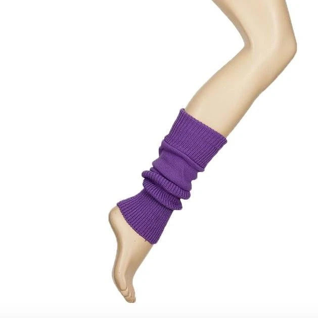 Legwarmers Purple The Ultimate Balloon And Party Shop Cheltenham & Gloucester Balloons & Fancy Dress 