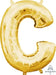 Letter C Foil Balloon The Ultimate Balloon And Party Shop Cheltenham & Gloucester Balloons & Fancy Dress 