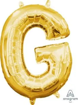 Letter G Foil Balloon The Ultimate Balloon And Party Shop Cheltenham & Gloucester Balloons & Fancy Dress 
