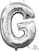 Letter G Foil Balloon The Ultimate Balloon And Party Shop Cheltenham & Gloucester Balloons & Fancy Dress 