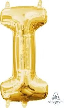Letter I Foil Balloon The Ultimate Balloon And Party Shop Cheltenham & Gloucester Balloons & Fancy Dress 