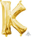 Letter K Foil Balloon The Ultimate Balloon And Party Shop Cheltenham & Gloucester Balloons & Fancy Dress 