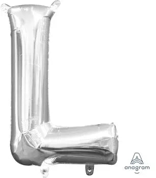 Letter L Foil Balloon The Ultimate Balloon And Party Shop Cheltenham & Gloucester Balloons & Fancy Dress 
