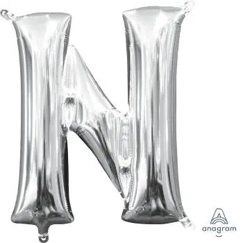 Letter N Foil Balloon The Ultimate Balloon And Party Shop Cheltenham & Gloucester Balloons & Fancy Dress 