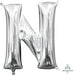 Letter N Foil Balloon The Ultimate Balloon And Party Shop Cheltenham & Gloucester Balloons & Fancy Dress 