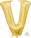 Letter V Foil Balloon The Ultimate Balloon And Party Shop Cheltenham & Gloucester Balloons & Fancy Dress 